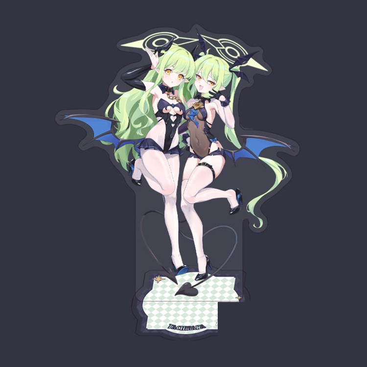 ブルーアーカイブ ハイランダー鉄道学園 橘ノゾミ 橘ヒカリ アクリルスタンド アクリルキーホルダー 缶バッジ