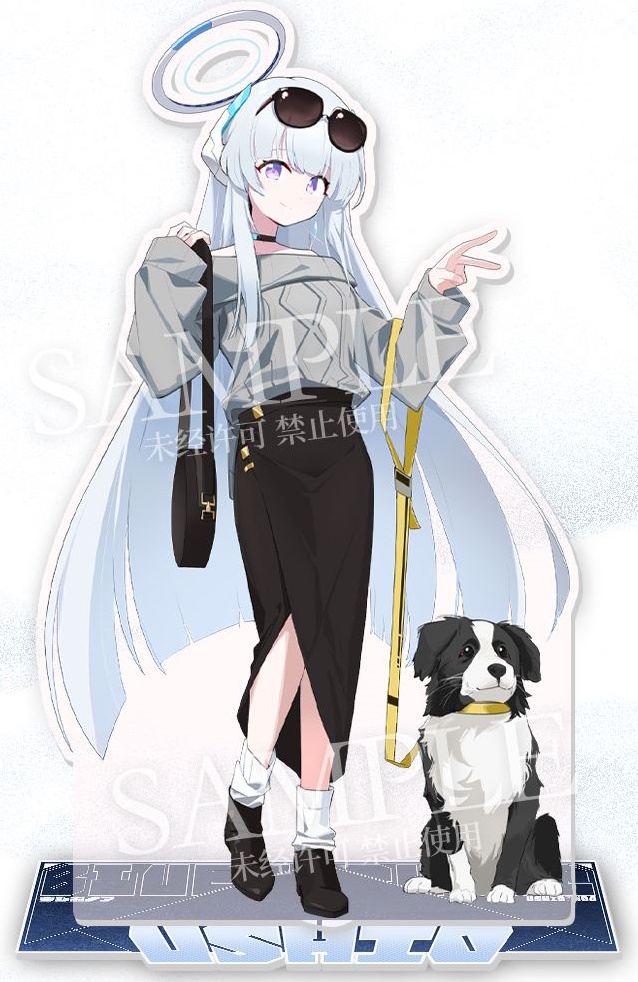 ブルーアーカイブ 早瀬ユウカ 生塩ノア アクリルスタンド