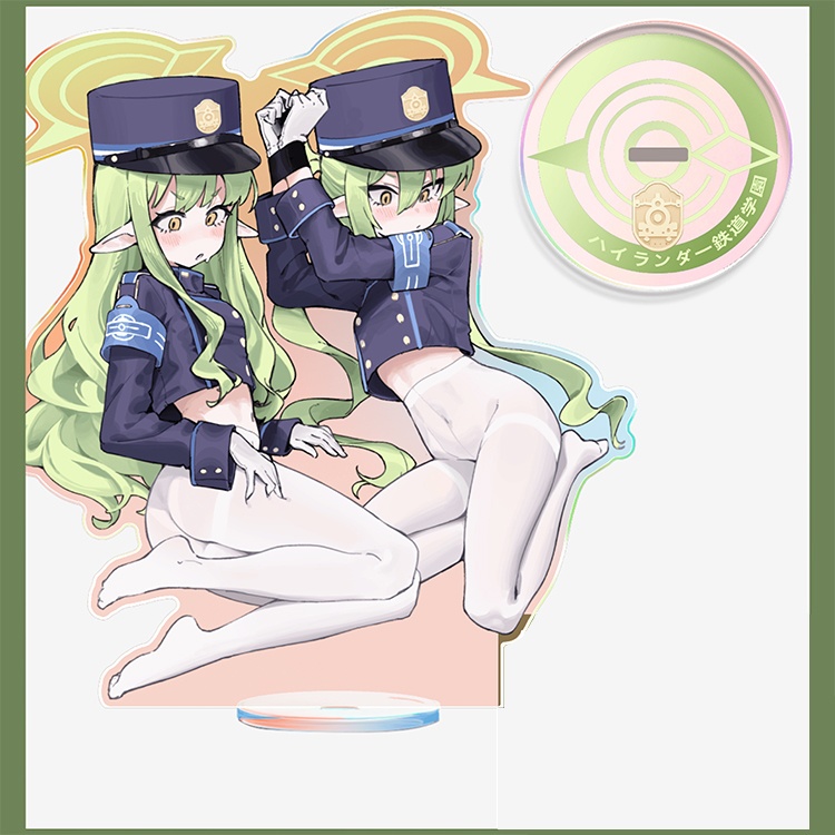 ブルーアーカイブ ハイランダー鉄道学園 橘ノゾミ 橘ヒカリ アクリルスタンド