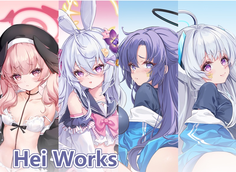 Blue Archive ブルーアーカイブ 白洲アズサ 早瀬ユウカ 生塩ノア 下江コハル アクリルスタンド