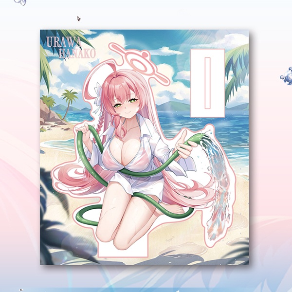 Blue Archive bluearchive ブルーアーカイブ 浦和ハナコ 浦和ハナコ(水着) アクリルスタンド 缶バッジ
