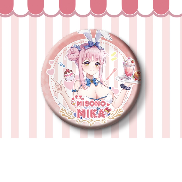 Blue Archive bluearchive ブルーアーカイブ 聖園ミカ アクリルスタンド 缶バッジ