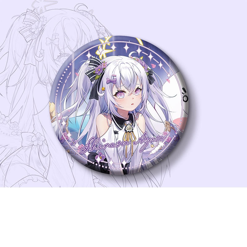 Blue Archive bluearchive ブルーアーカイブ 白洲アズサ アクリルスタンド 缶バッジ