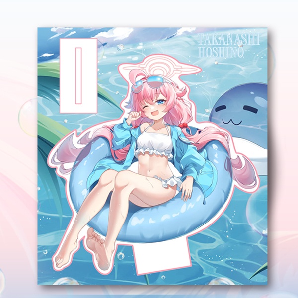 Blue Archive bluearchive ブルーアーカイブ 小鳥遊ホシノ 小鳥遊ホシノ(水着) アクリルスタンド 缶バッジ