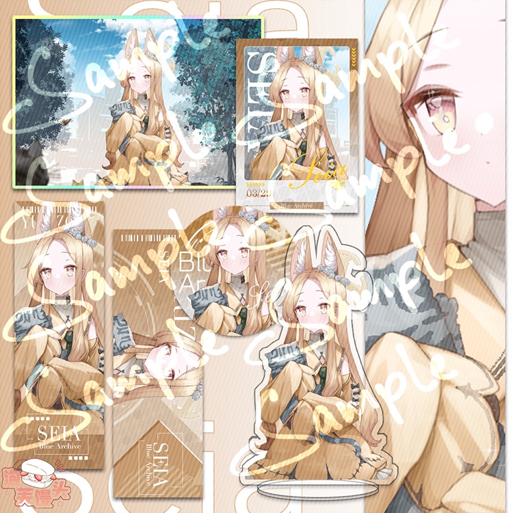 Blue Archive bluearchive ブルーアーカイブ 白洲アズサ 鬼方カヨコ 聖園ミカ 空崎ヒナ 天童アリス 桐藤ナギサ 百合園セイア 小鳥遊ホシノ アクリルスタンド ブックマーク 缶バッジ 色紙 チェキ ポラロイド