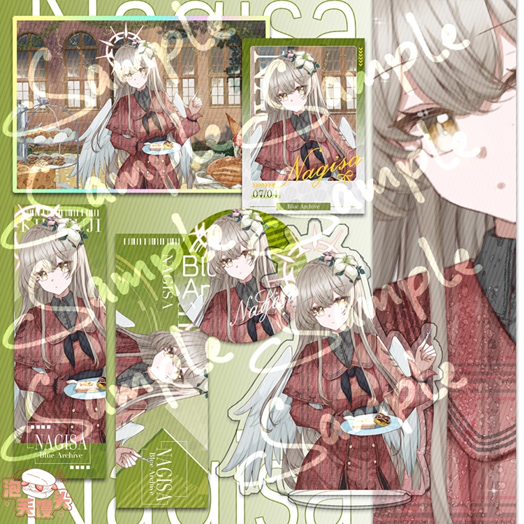 Blue Archive bluearchive ブルーアーカイブ 白洲アズサ 鬼方カヨコ 聖園ミカ 空崎ヒナ 天童アリス 桐藤ナギサ 百合園セイア 小鳥遊ホシノ アクリルスタンド ブックマーク 缶バッジ 色紙 チェキ ポラロイド