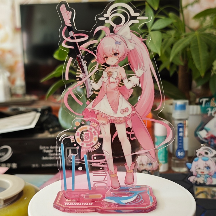 Blue Archive bluearchive ブルーアーカイブ 小鳥遊ホシノ アクリルスタンド ブックマーク 缶バッジ 色紙