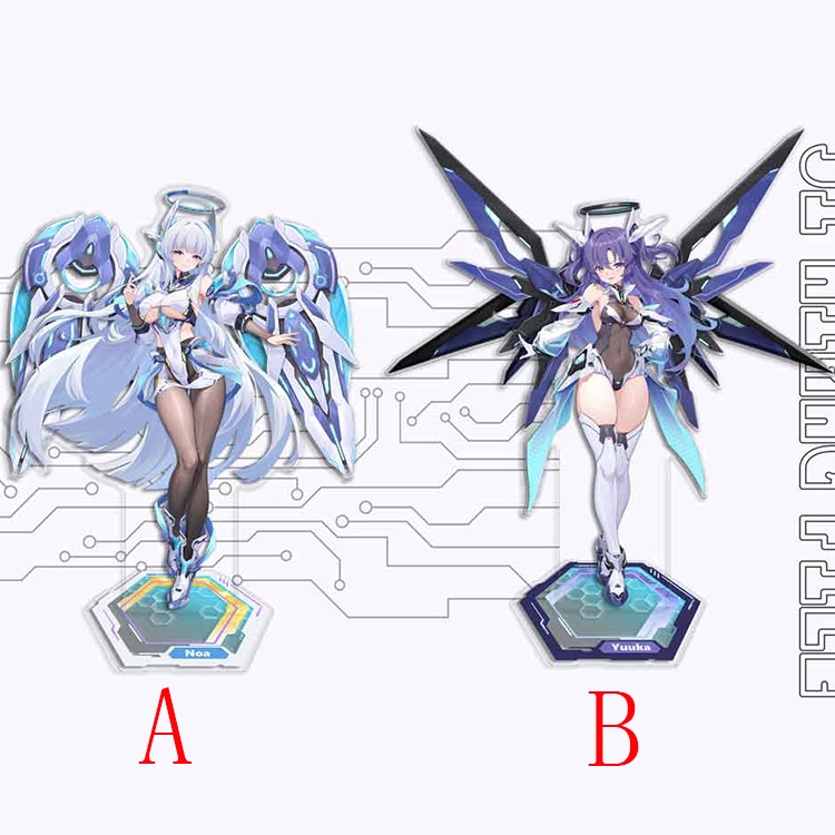 Blue Archive bluearchive ブルーアーカイブ 早瀬ユウカ 生塩ノア アクリルスタンド アクリルキーホルダー 缶バッジ