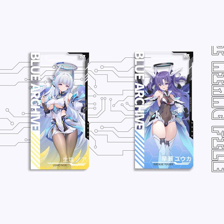 Blue Archive bluearchive ブルーアーカイブ 早瀬ユウカ 生塩ノア アクリルスタンド アクリルキーホルダー 缶バッジ