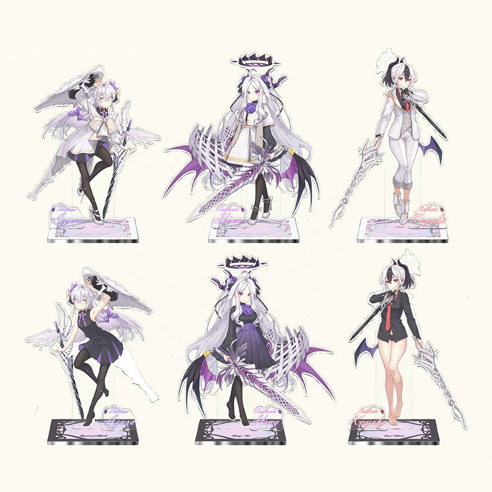 Blue Archive bluearchive ブルーアーカイブ 空崎ヒナ 鬼方カヨコ 白洲アズサ アクリルスタンド
