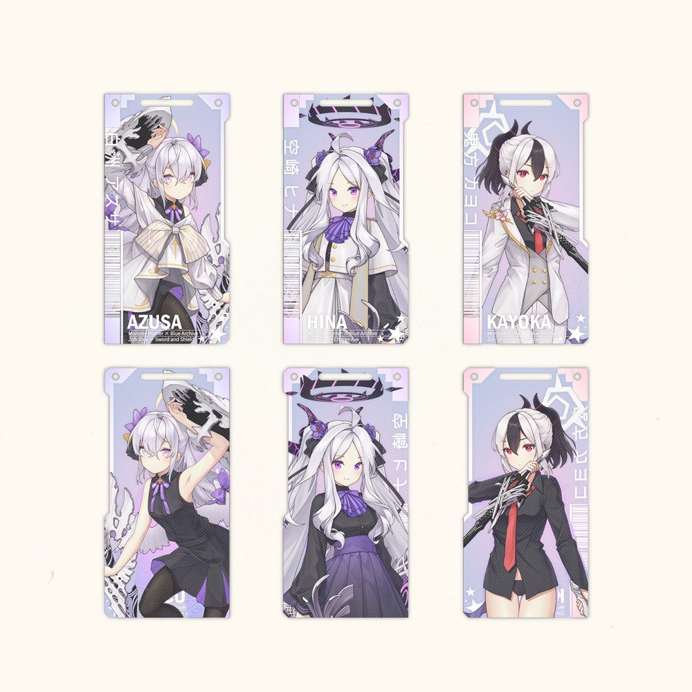 Blue Archive bluearchive ブルーアーカイブ 空崎ヒナ 鬼方カヨコ 白洲アズサ アクリルキーホルダー