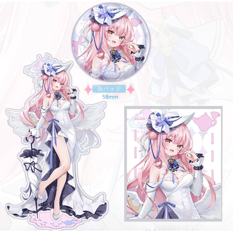 Blue Archive bluearchive ブルーアーカイブ 聖園ミカ アクリルスタンド 色紙 缶バッジ タペストリー