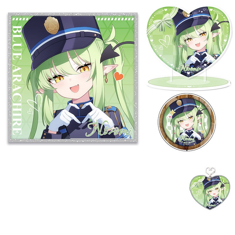 Blue Archive bluearchive ブルーアーカイブ 橘ノゾミ アクリルスタンド アクリルキーホルダー 色紙 缶バッジ