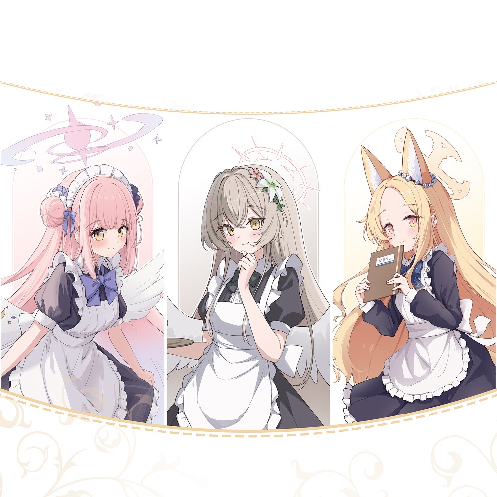 Blue Archive bluearchive ブルーアーカイブ 桐藤ナギサ 聖園ミカ 百合園セイア アクリルスタンド 缶バッジ コースター