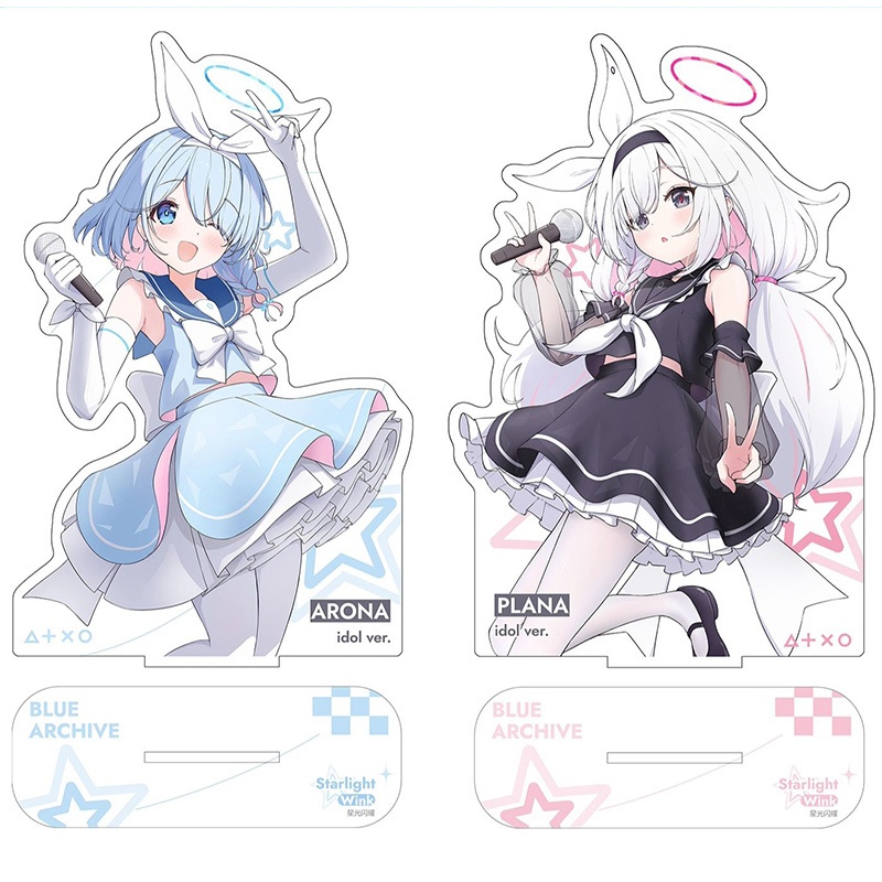 Blue Archive bluearchive ブルーアーカイブ プラナ アロナ アクリルスタンド 缶バッジ