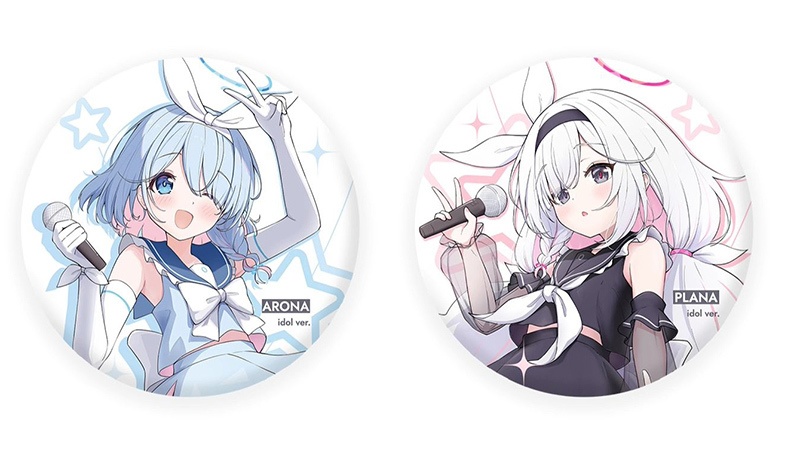 Blue Archive bluearchive ブルーアーカイブ プラナ アロナ アクリルスタンド 缶バッジ