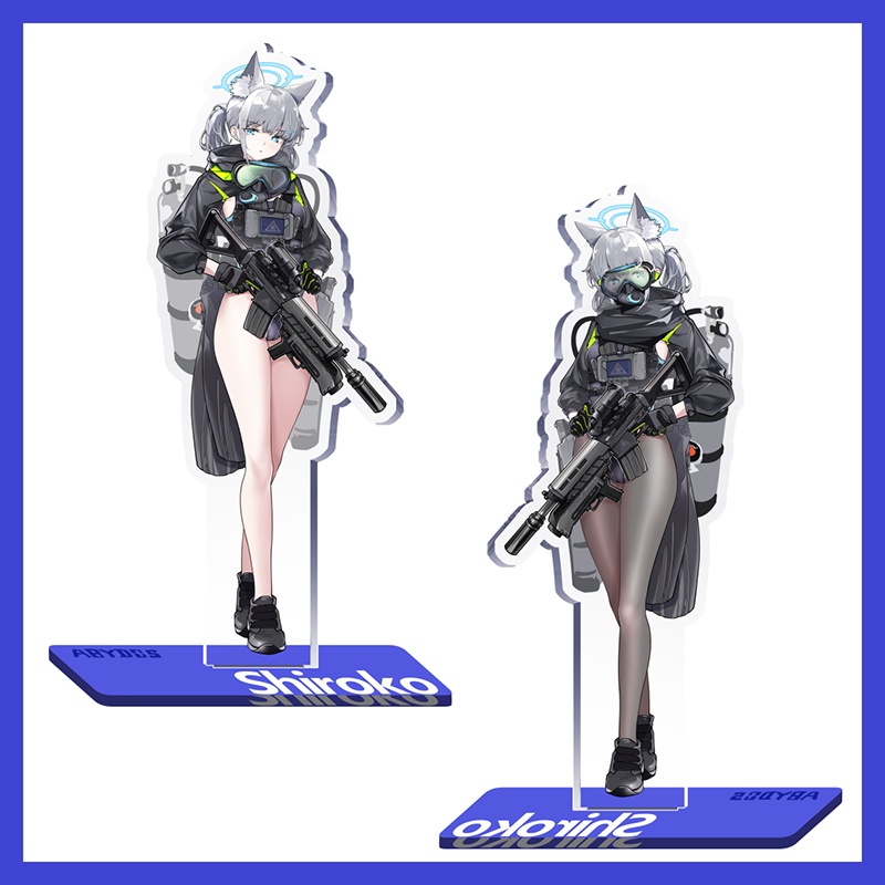 Blue Archive bluearchive ブルーアーカイブ 砂狼シロコ アクリルスタンド