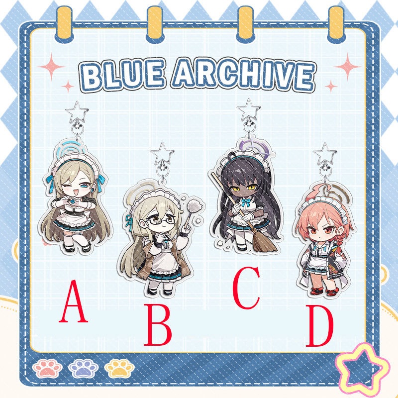 Blue Archive bluearchive ブルーアーカイブ 美甘ネル 室笠アカネ 一之瀬アスナ 角楯カリン アクリルスタンド アクリルキーホルダー 缶バッジ