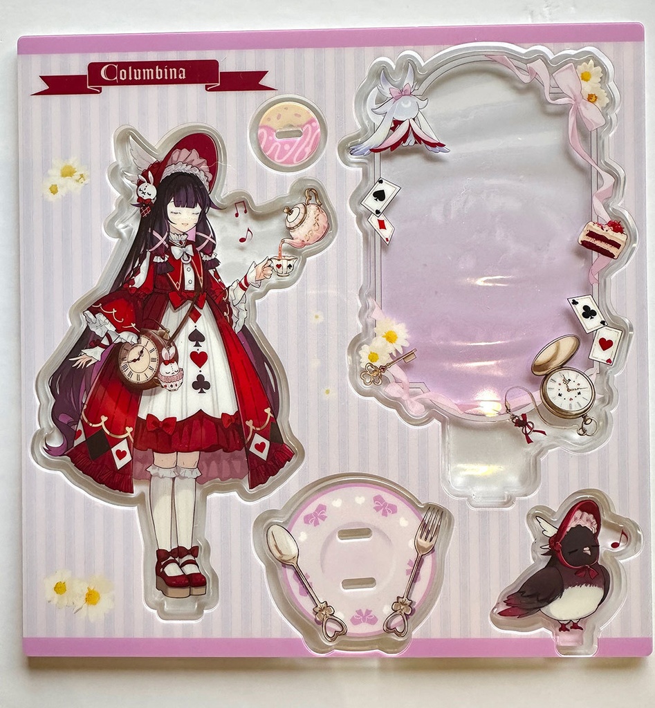 Genshin Impact 原神 コロンビーナ サンドローネ アクリルスタンド 色紙 缶バッジ