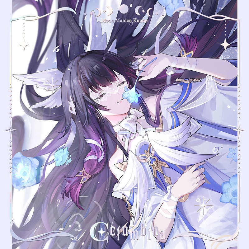 Genshin Impact 原神 コロンビーナ アクリルブロック 缶バッジ 色紙