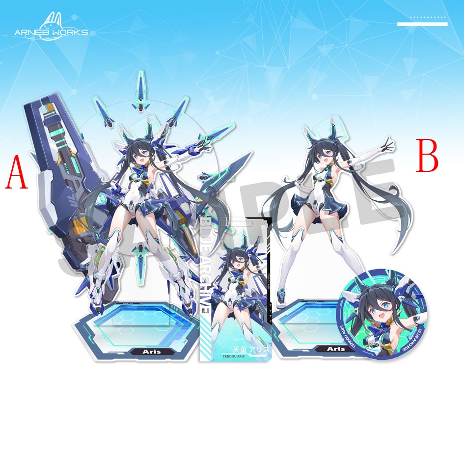 Blue Archive bluearchive ブルーアーカイブ 天童アリス アクリルスタンド アクリルキーホルダー 缶バッジ