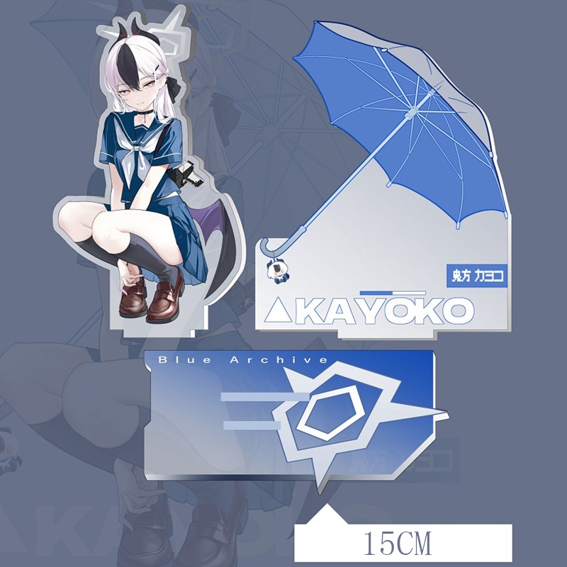 Blue Archive bluearchive ブルーアーカイブ 鬼方カヨコ アクリルスタンド アクリルキーホルダー