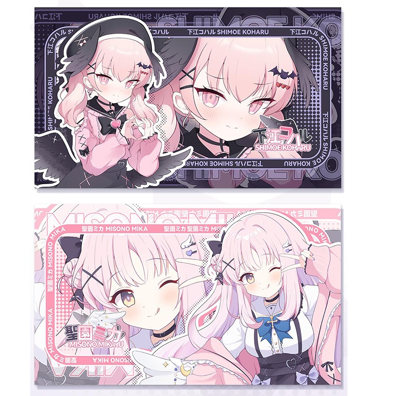 Blue Archive bluearchive ブルーアーカイブ 聖園ミカ 下江コハル マウスパッド