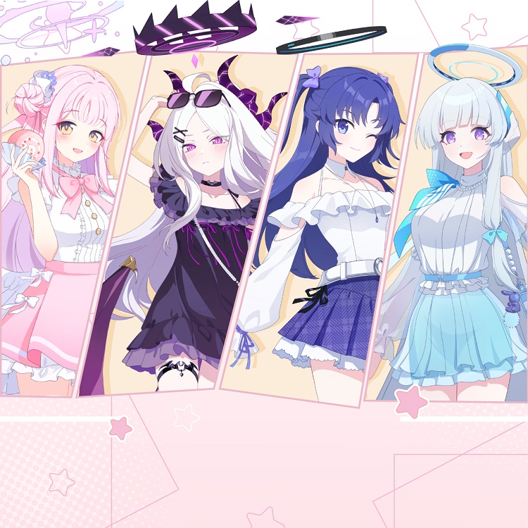 Blue Archive bluearchive ブルーアーカイブ 聖園ミカ 空崎日奈 早瀬ユウカ 生塩ノア アクリルスタンド アクリルキーホルダー 缶バッジ