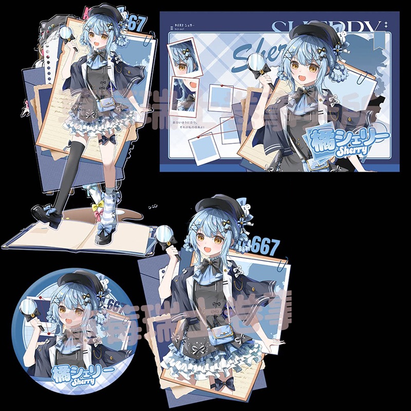 魔法少女ノ魔女裁判 橘シェリー 遠野ハンナ 桜羽エマ 夏目アンアン 二階堂ヒロ 城ケ崎ノア アクリルスタンド アクリルキーホルダー 缶バッジ マウスパッド