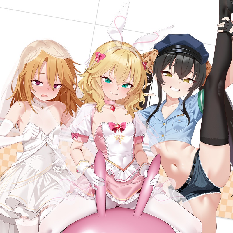 アイドルマスターシンデレラガールズ 的場梨沙 結城晴 櫻井桃華 アクリルスタンド