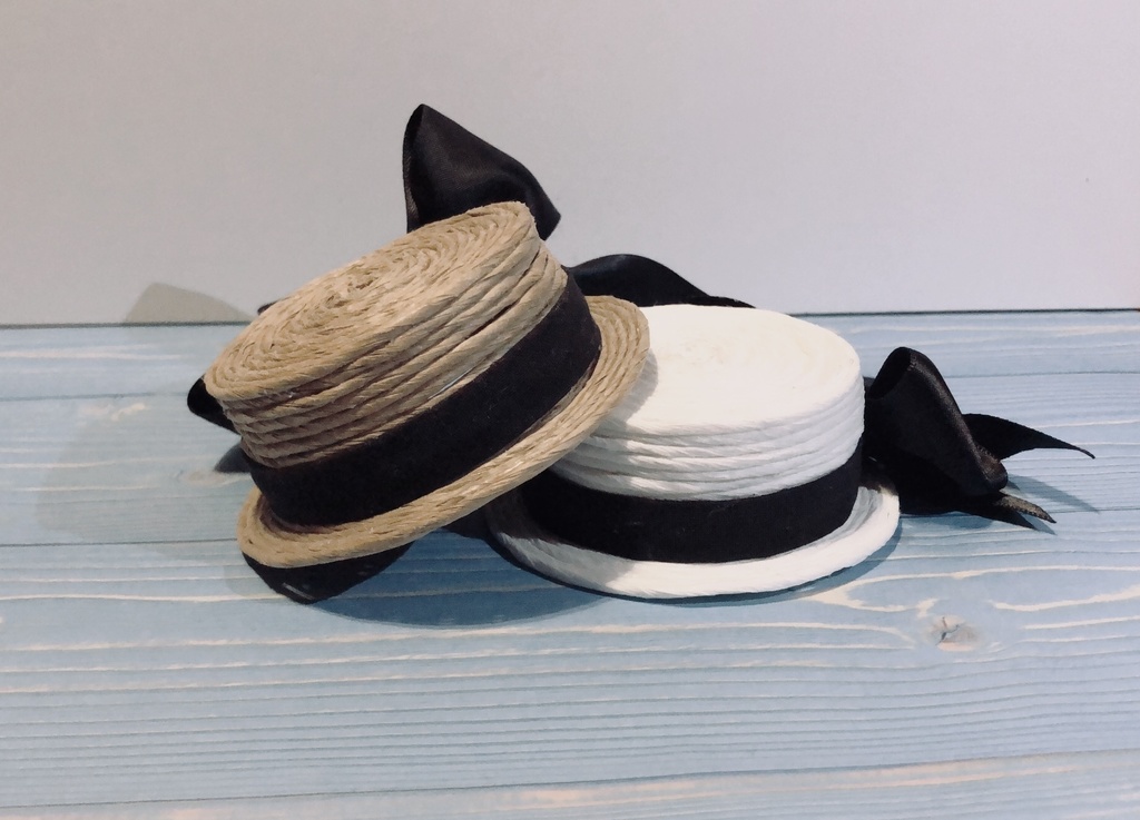 10cmぬいぐるみと12cmぬいぐるみ用 カンカン帽 帽子