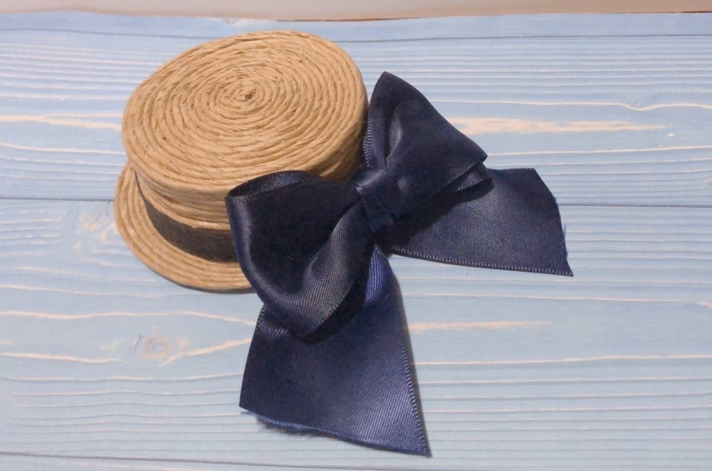 10cmぬいぐるみと12cmぬいぐるみ用 カンカン帽 帽子