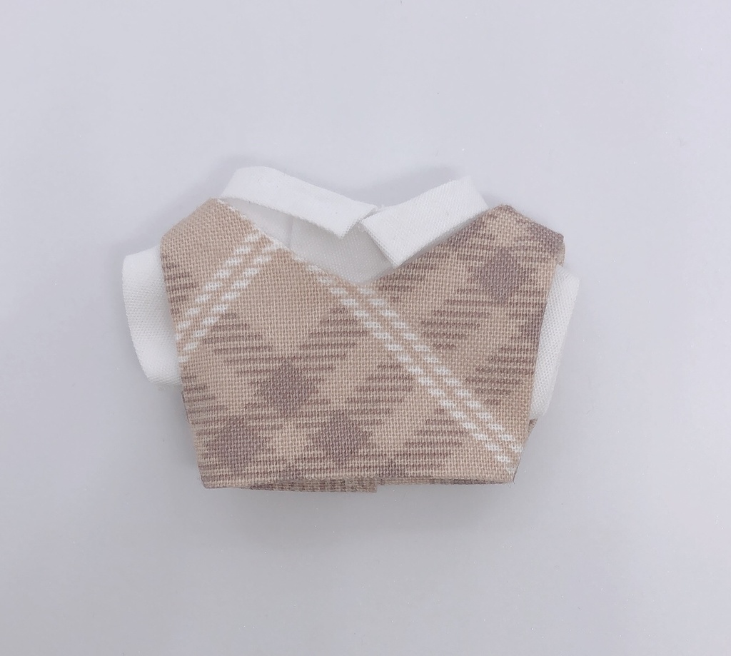 10cmぬいぐるみ用 チェックベストセット