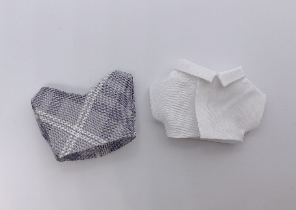 10cmぬいぐるみ用 チェックベストセット