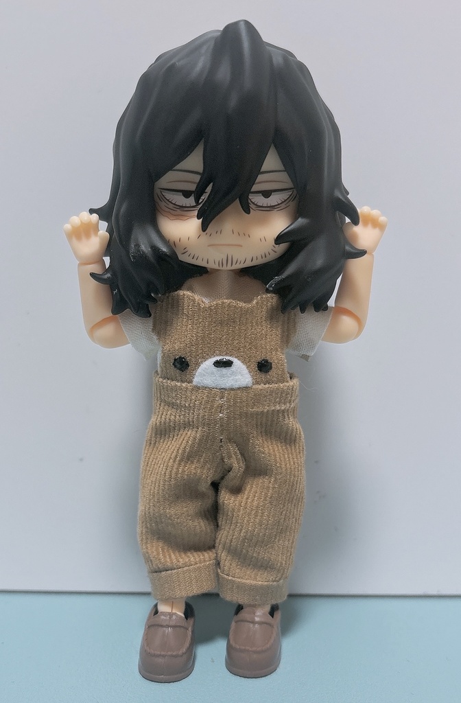 ねんどろいど用 くまサロペットセット