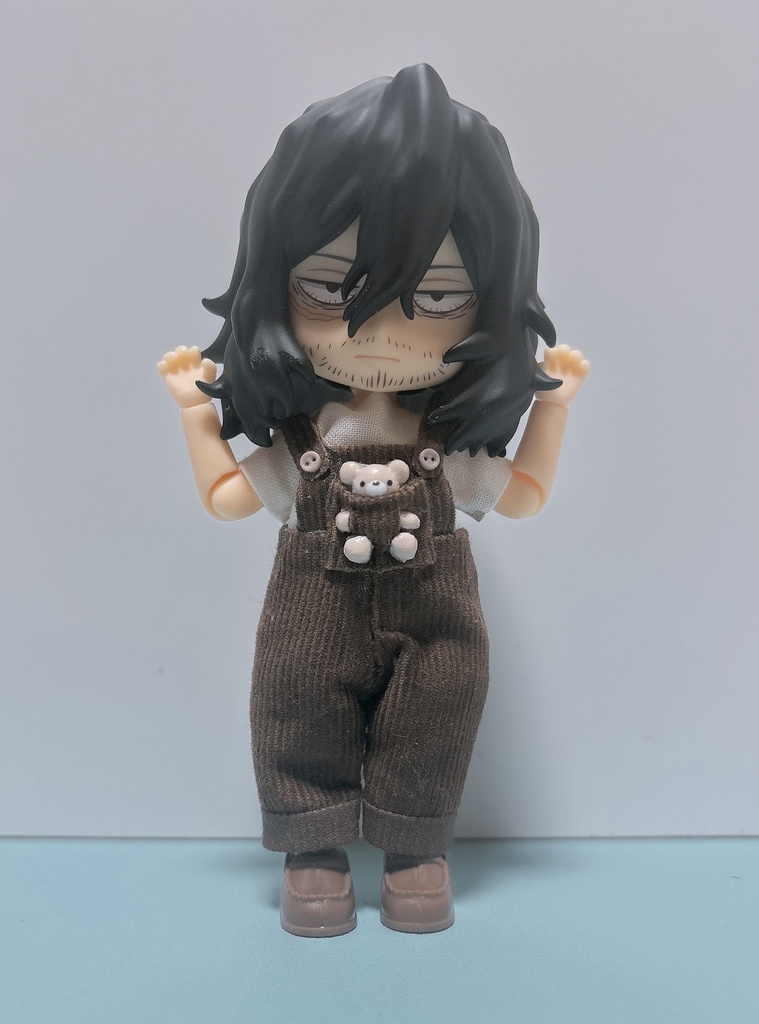 ねんどろいど用 くま付きサロペットセット