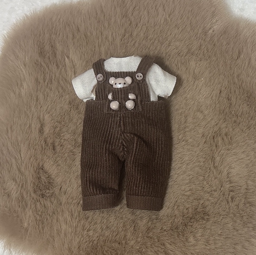 ねんどろいど用 くま付きサロペットセット