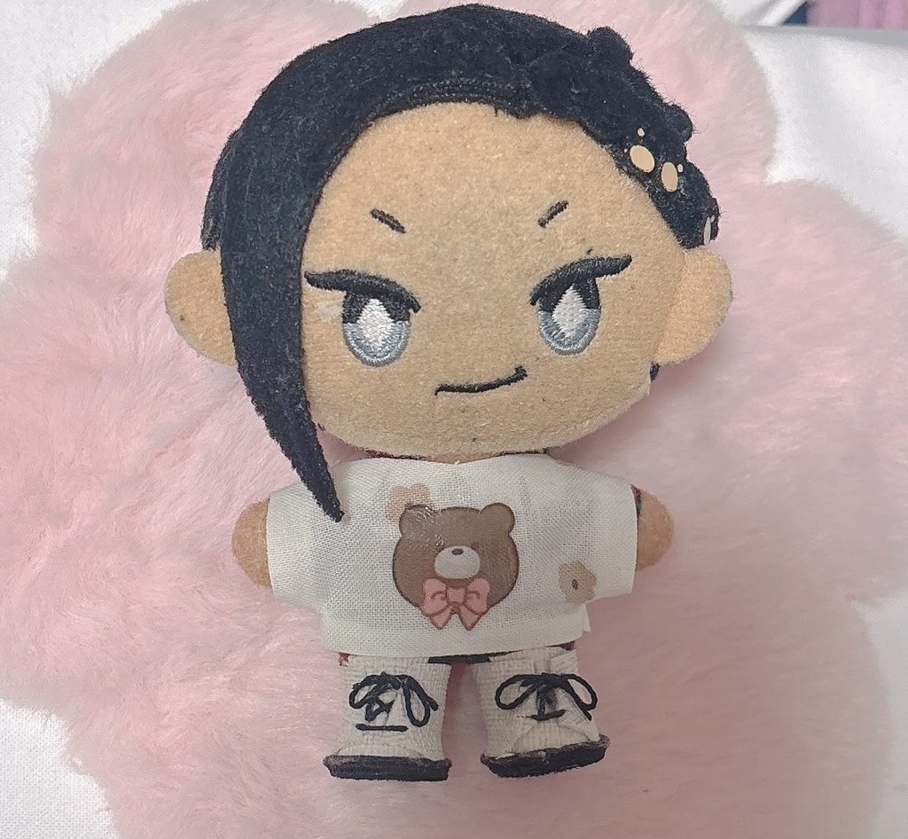 10cm〜12cmぬいぐるみ用くまさんTシャツ