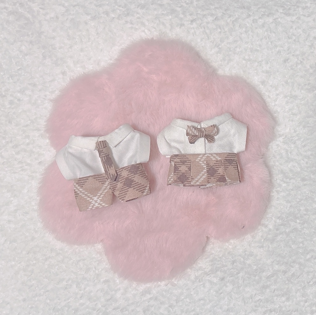 10cm〜12cmぬいぐるみ用 制服セット