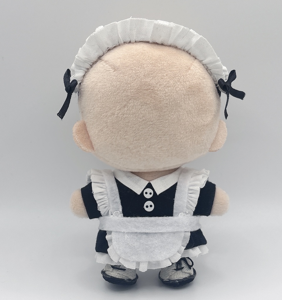 10cm〜12cmぬいぐるみ用 メイド服