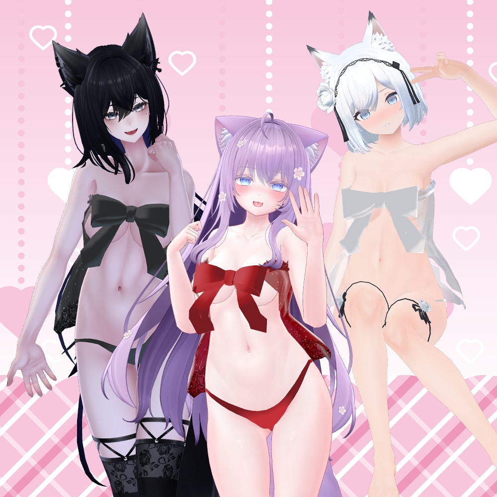 24アバター対応!「ベビードール」【スキニング済み】