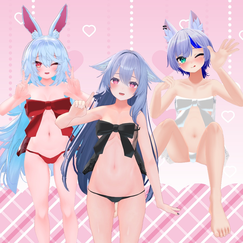 24アバター対応!「ベビードール」【スキニング済み】