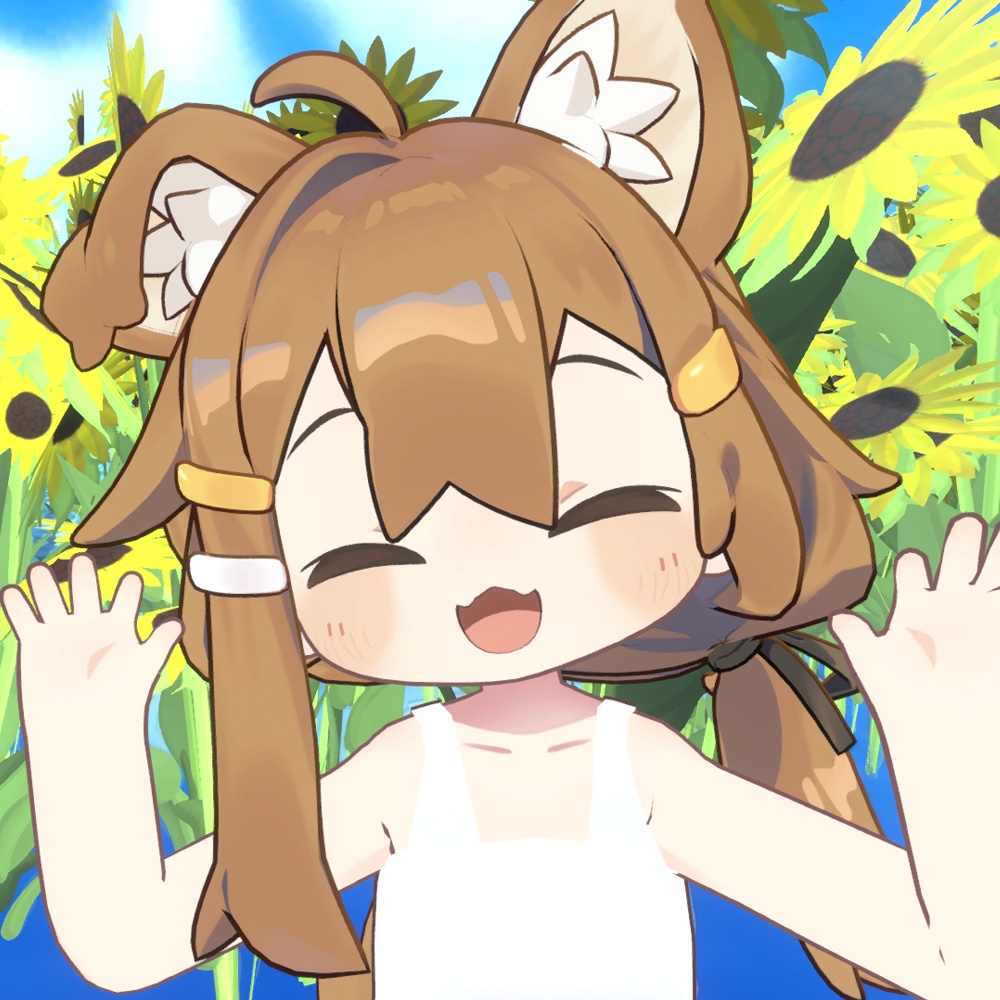 まめひなた(まめふれんず/キプフェル等)&カルキア&カリン用「白いワンピース-White Dresses-」【スキニング済み】