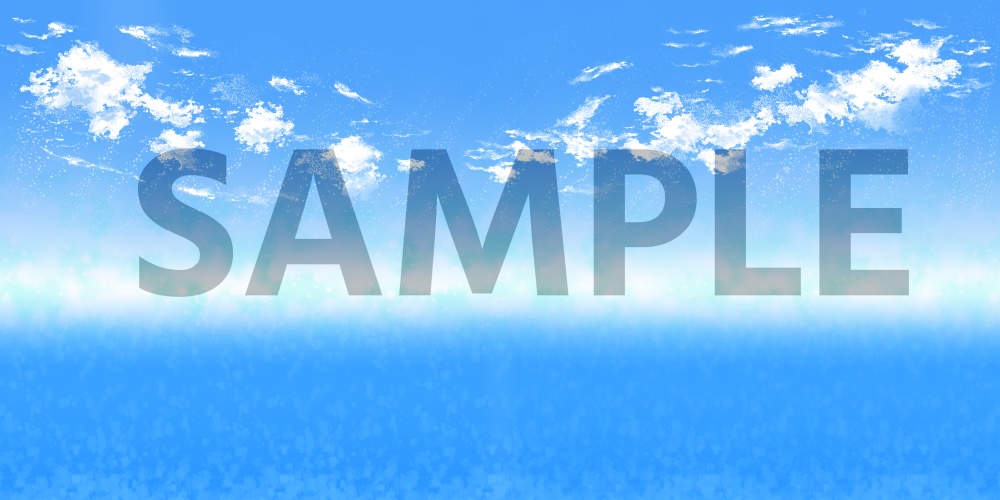 【skybox】手描き風空6種セット