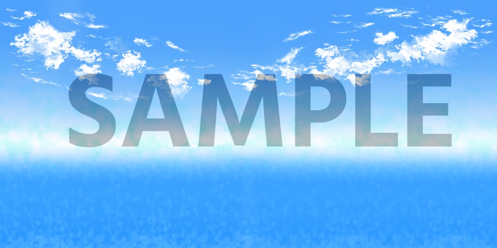 【skybox】手描き風空6種セット