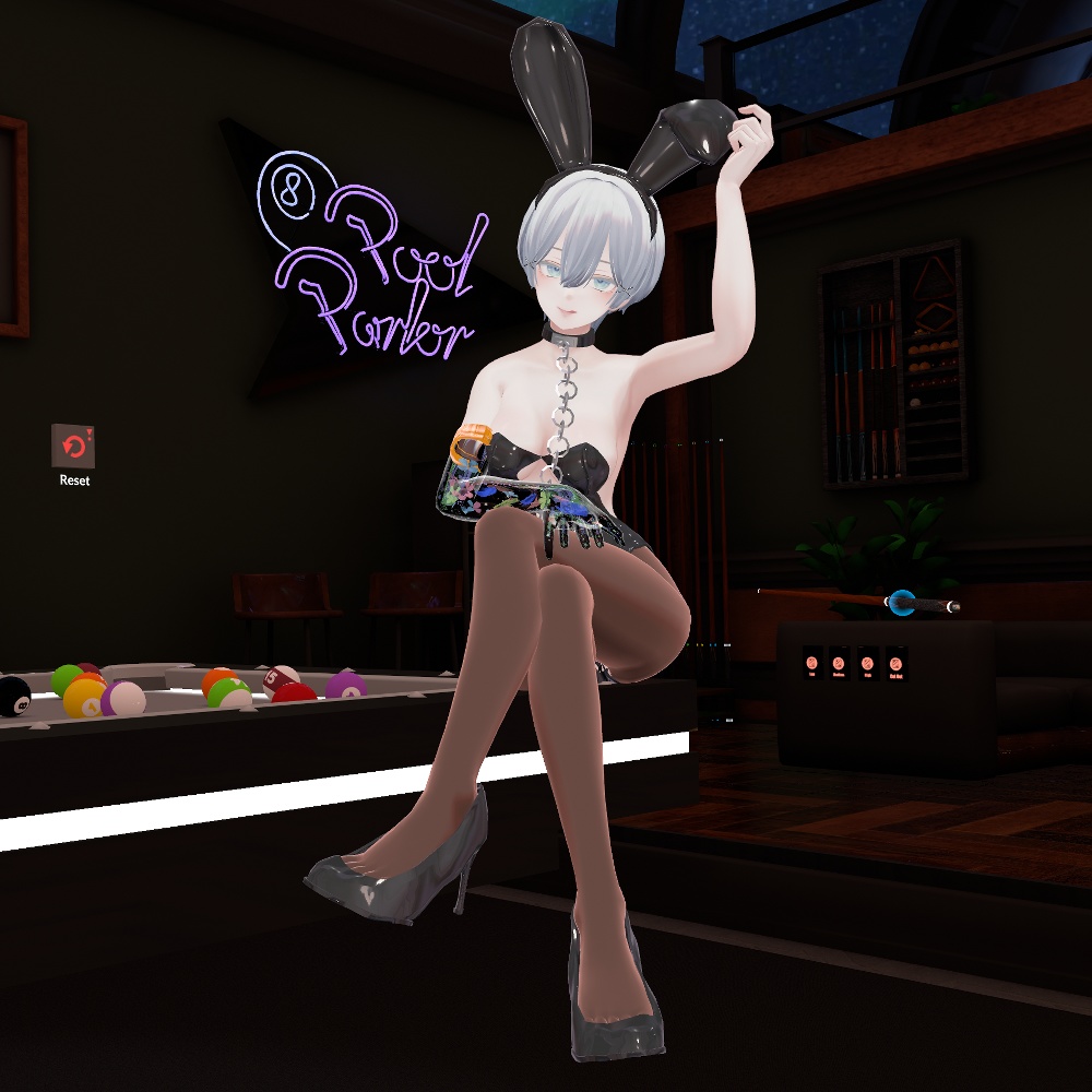 14アバター対応【ギミック付き】義手&鎖バニー