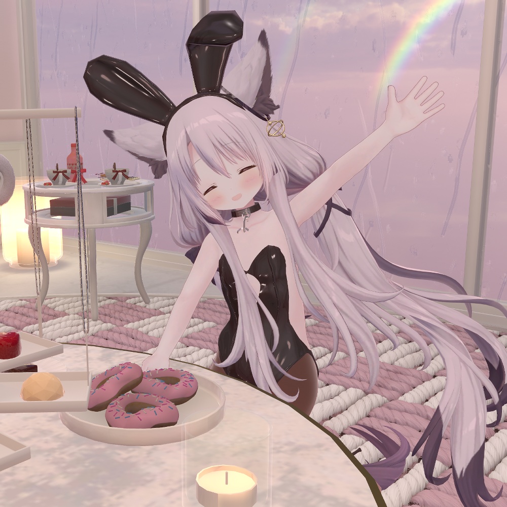 14アバター対応【ギミック付き】義手&鎖バニー