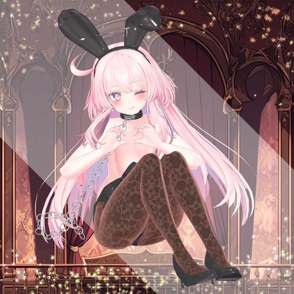 14アバター対応【ギミック付き】義手&鎖バニー