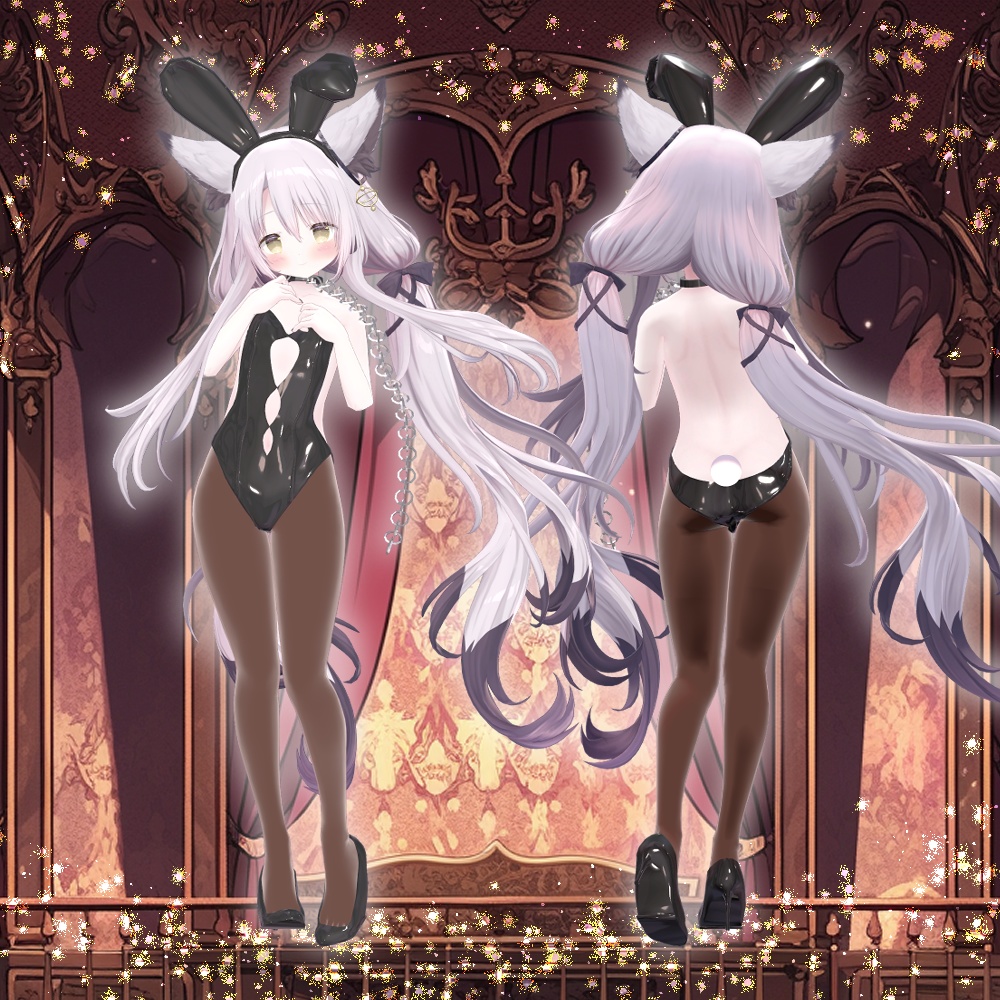 14アバター対応【ギミック付き】義手&鎖バニー