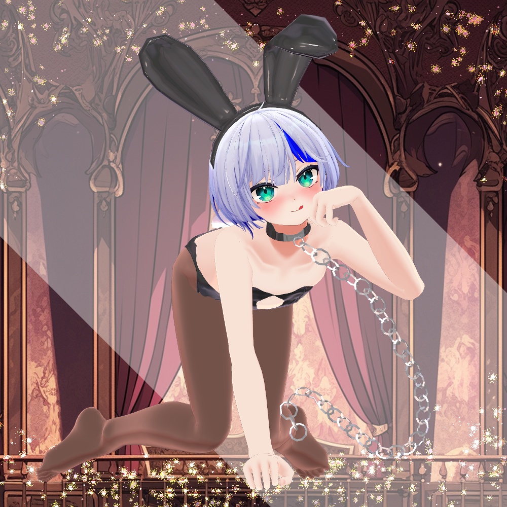 14アバター対応【ギミック付き】義手&鎖バニー